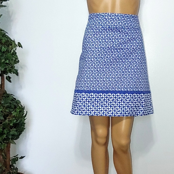Talbots Dresses & Skirts - Final Markdown Blue Printed skirt